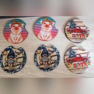 2 sets of Coasters
